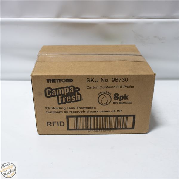 THETFORD CAMPAFRESHRV TANK HOLDING TREATMENT 8PK