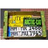 Image 1 : 5 LICENCE PLATES 2 FROM EUROPE