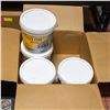 Image 1 : 4X1 GAL PAIL CASE OF TAYLOR CLEAR-TILE
