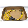 Image 1 : 2' MULTI PLUG EXTENTION CORDS