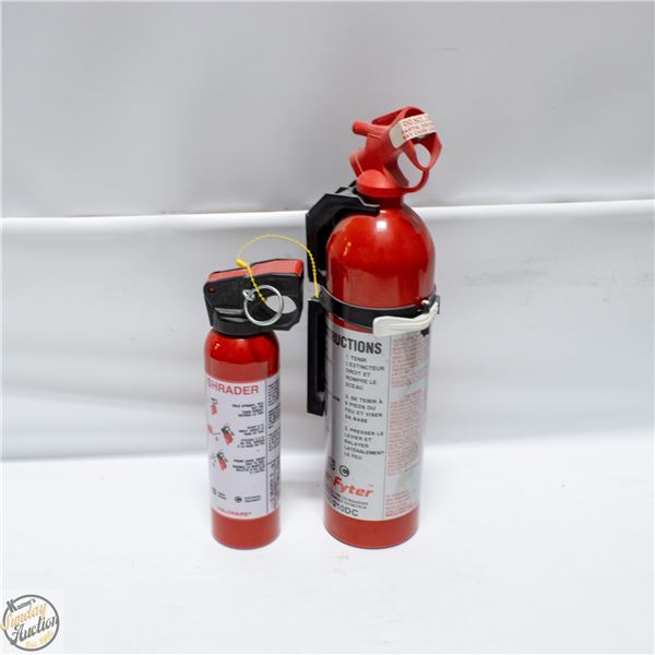 2 NEW SEALED FIRE EXTINGUISHERS