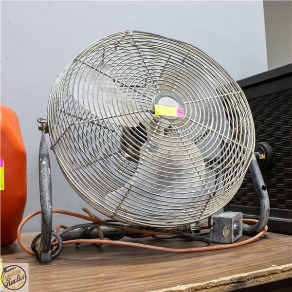 HONEYWELL WORKSITE MULTISPEED FAN, 18" DIAM.