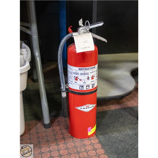 LARGE FIRE EXTINGUISHER