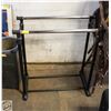 Image 1 : 2 ROD ADJUSTABLE HEIGHT CLOTHES RACK
