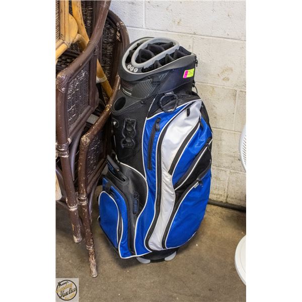 CADDY GOLF BAG WITH DIVIDERS