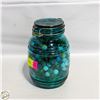 Image 1 : LARGE VINTAGE JAR OF MARBLES