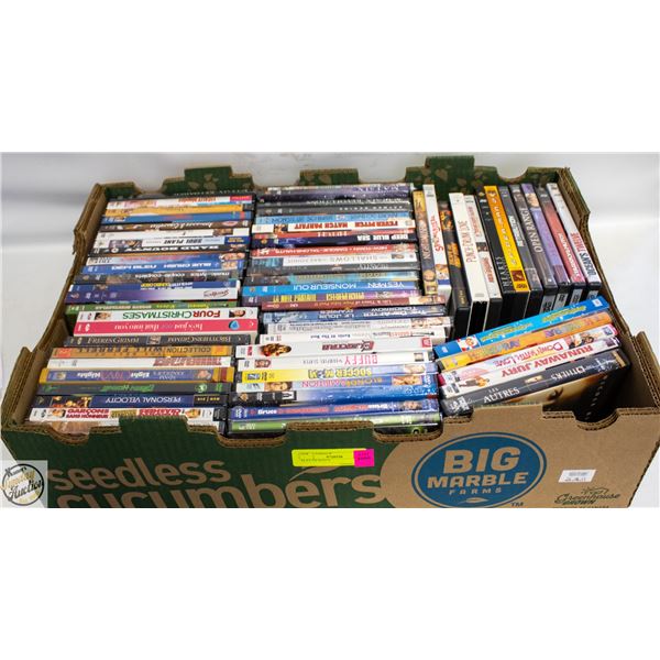 FLAT OF DVD’S
