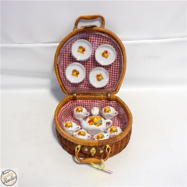 NEW CHILDREN’S CHINA TEA SET