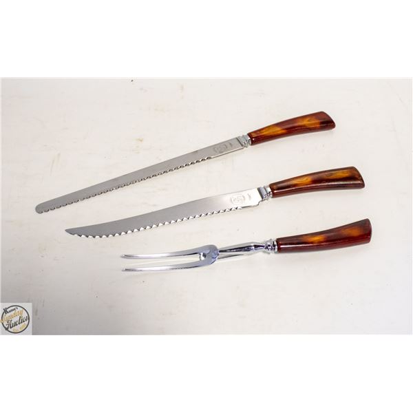 VINTAGE CARVING SET MADE IN CANADA
