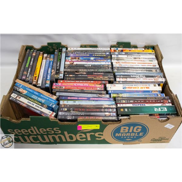 FLAT OF DVD’S