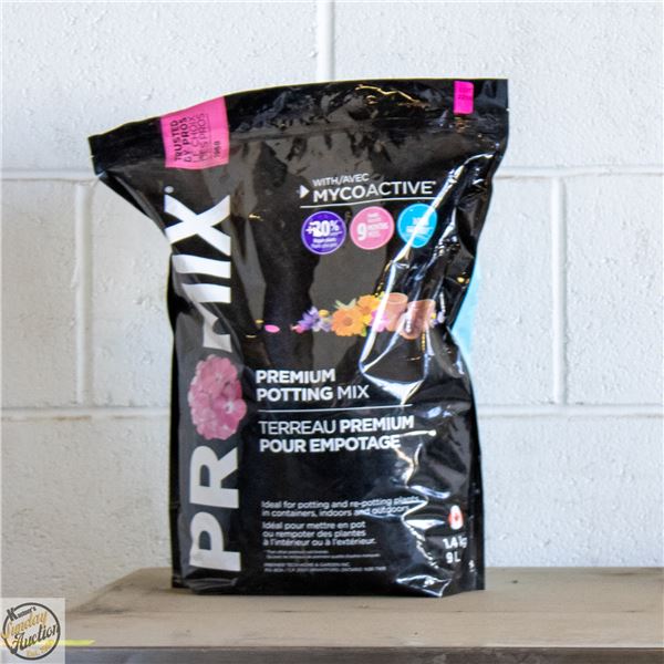 BAG OF PRO MIX PREMIUM POTTING SOIL