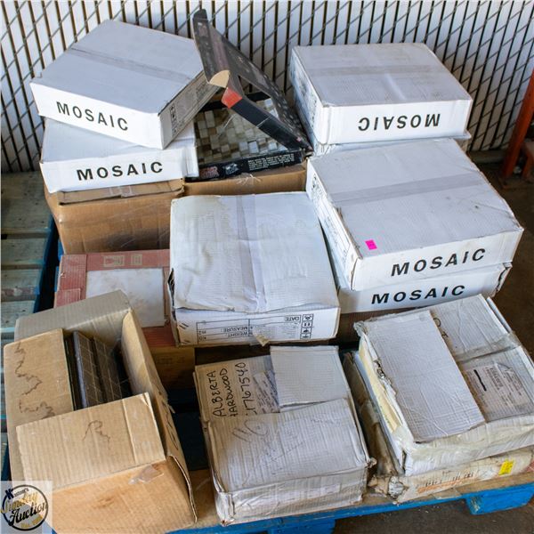 PALLET OF ASSORTED TILE