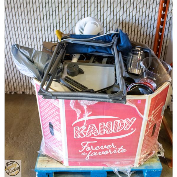 PALLET OF COSTCO STORE RETURNS