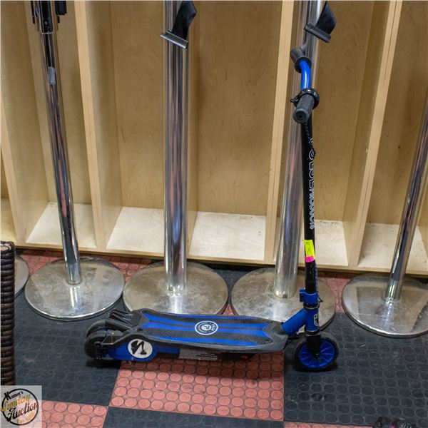 BLUE/BLACK ELECTRIC SCOOTER
