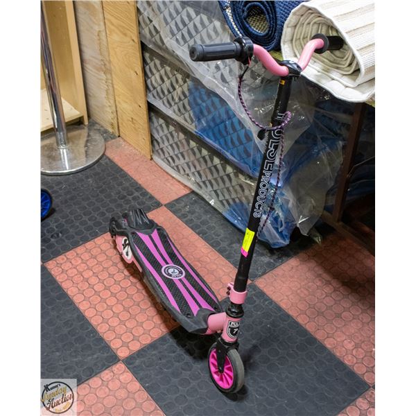 PINK/BLACK ELECTRIC SCOOTER