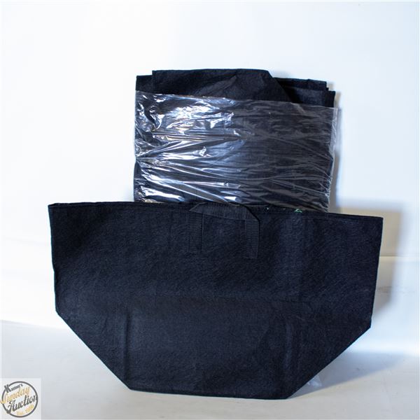 5 X 7 GALLON FABRIC GROW BAGS WITH HANDLES