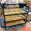 Image 1 : MULTI-LEVEL METAL PALLET STORAGE RACK