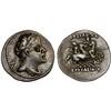 Image 1 : BACTRIA: Eukratides I Megas, ca. 170-145 BC, AR drachm (4.13g), VF