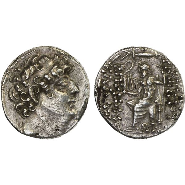 SELEUKID KINGDOM: Philip I Philadelphos, ca. 95-75 BC, fourrée tetradrachm (14.18g), VF-XF