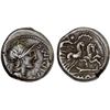Image 1 : ROMAN REPUBLIC: M. Cipius, AR denarius (3.95g), Rome, 115-114 BC, VF