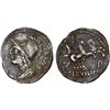 Image 1 : ROMAN REPUBLIC: P. Servilius Rullus, AR denarius (3.69g), Rome, 100 BC, VF
