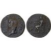 Image 1 : ROMAN EMPIRE: Divus Augustus, died 14 AD, AE dupondius (15.85g), Rome, 41-50 AD, VF
