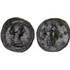 Image 1 : ROMAN EMPIRE: Lucilla, augusta, 164-169, AE sestertius (26.44g), Rome, 164-169 AD, VF