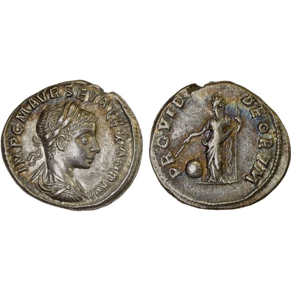 ROMAN EMPIRE: Severus Alexander, 222-235 AD, AR denarius (3.33g), Antioch on the Orontes, VF-XF