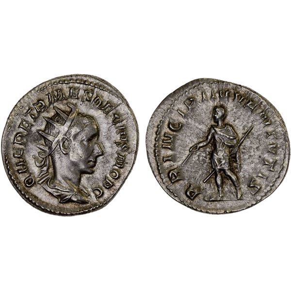 ROMAN EMPIRE: Herennius Etruscus, as caesar,249-251 AD, AR antoninianus (4.00g), Rome, 250-251 AD, C