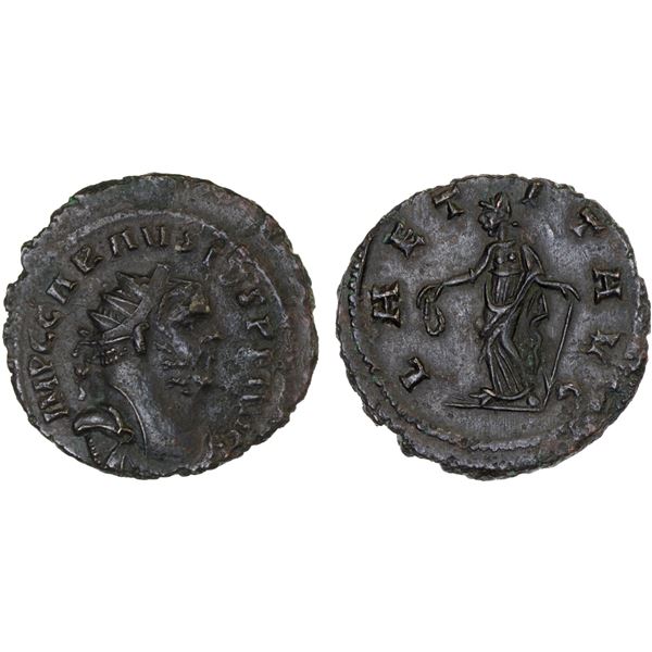 ROMAN EMPIRE: Carausius, Romano-British emperor, 286-293 AD, AE antoninianus (4.33g), uncertain mint