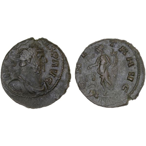 ROMAN EMPIRE: Carausius, Romano-British emperor, 286-293 AD, AE antoninianus (4.61g), VF