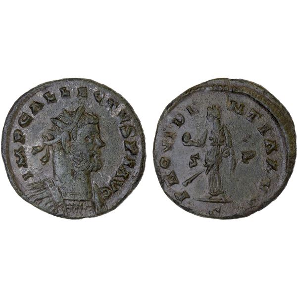ROMAN EMPIRE: Allectus, Romano-British emperor, 293-296 AD, AE antoninianus (3.42g),  Camulodunum, V