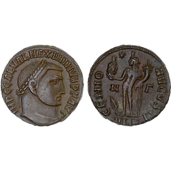 ROMAN EMPIRE: Maximinus II Daza, 310-313 AD, AE20 (4.87g), Alexandria, 312-313 AD, XF