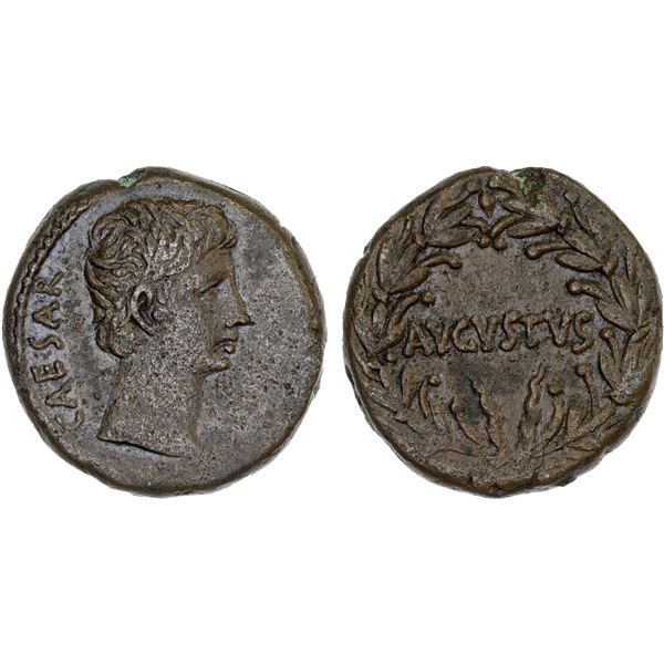 ROMAN PROVINCIAL, ASIA MINOR: Augustus, 27 BC-14 AD, AE24 (12.72g), ca. 25 BC, VF