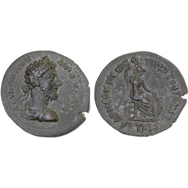ROMAN PROVINCIAL, PONTOS: Neocaesarea, Commodus, 177-192 AD, AE27 (12.82g), Choice VF
