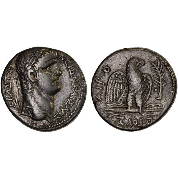 ROMAN PROVINCIAL, SYRIA: Antioch, Nero, 54-68 AD, AR tetradrachm (14.92g), RY 9 & CY 111 (62/3 AD), 