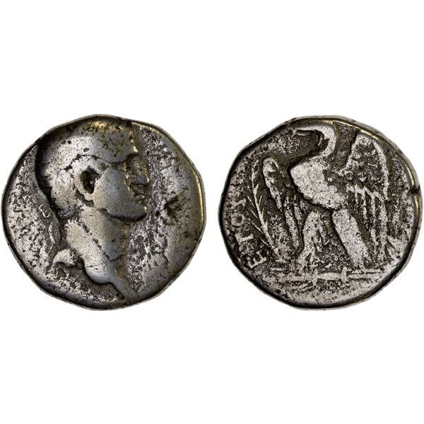 ROMAN PROVINCIAL, SYRIA: Galba, 68-69 AD, AR denarius (13.86g), Antioch on the Orontes, DM, VG-F