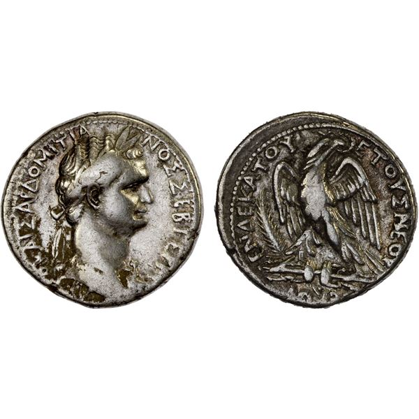 ROMAN PROVINCIAL, SYRIA: Antioch, Domitian, 81-96 AD, AR tetradrachm (15.05g), year 11 (91/2 AD), VF