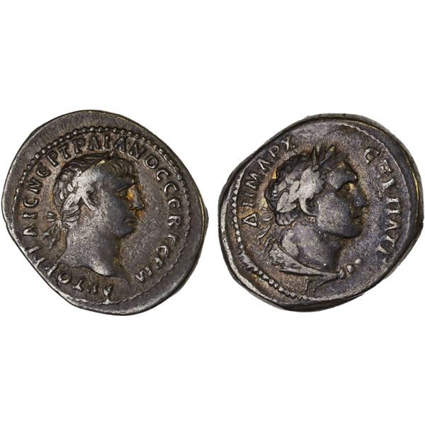 ROMAN PROVINCIAL, SYRIA: Antioch, Trajan, 98-117 AD, AR tridrachm (10.64g), 100 AD, F-VF