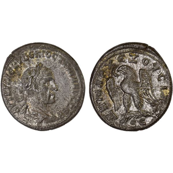 ROMAN PROVINCIAL, SYRIA: Antioch, Trajan Decius, 249-251 AD, BI tetradrachm (11.06g), 249-250 AD, XF