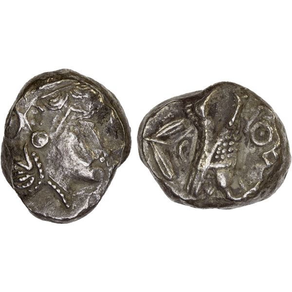 ARABIA: AR tetradrachm (17.07g), ca. 4th-3rd century BC, VF