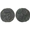 Image 1 : BUKHARA: Anonymous, AE unit (1.21g), ca. 7th century, VF