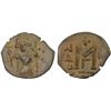 Image 1 : ARAB-BYZANTINE: Standing Emperor, ca. 655-670, AE fals (3.92g), VF-XF