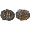 Image 1 : ARAB-BYZANTINE: Three Standing Figures, ca. 640s-660s, AE fals (4.97g), F-VF