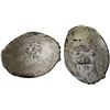 Image 1 : OTTOMAN EGYPT: Süleyman II, 1687-1691, AR medin (0.62g), Misr, AH(10)99, very crude VF