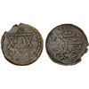 Image 1 : OTTOMAN IRAQ: Mahmud II, 1808-1839, AE 2 para (5.93g), Baghdad, AH(12)23 year 25, F-VF