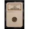 Image 2 : OTTOMAN TURKEY: Muhammad V, 1909-1918, 5 para, AH1327 year 7, NGC MS64