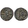 Image 1 : GREAT MONGOLS: Möngke, 1251-1260, AE jou (jital) (3.17g), Ghazna, DM, Choice VF
