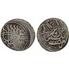 Image 1 : AFGHANISTAN: BARAKZAI: Sher 'Ali, 1863-1879, AR rupee (9.14g), Kabul, AH(128)5//1286, VG