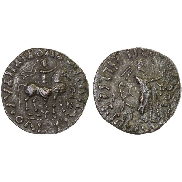 ANCIENT INDIA: INDO-PARTHIAN: Gondophares-Sases, 1st century AD, BI tetradrachm (8.97g), Choice VF